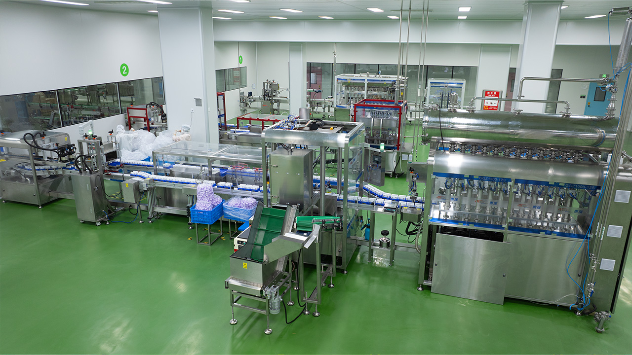 Automatic Tube Feeding Machine, Fully Automatic Turntable Machine, Filling, Capping And Sealing Integrated Machine Project Site (2)